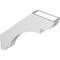 Ekena Millwork 4-in. W x 28-in. D x 28-in. H Olympic Architectural Grade PVC Knee Brace BRCP04X28X28OLY - alternate 5